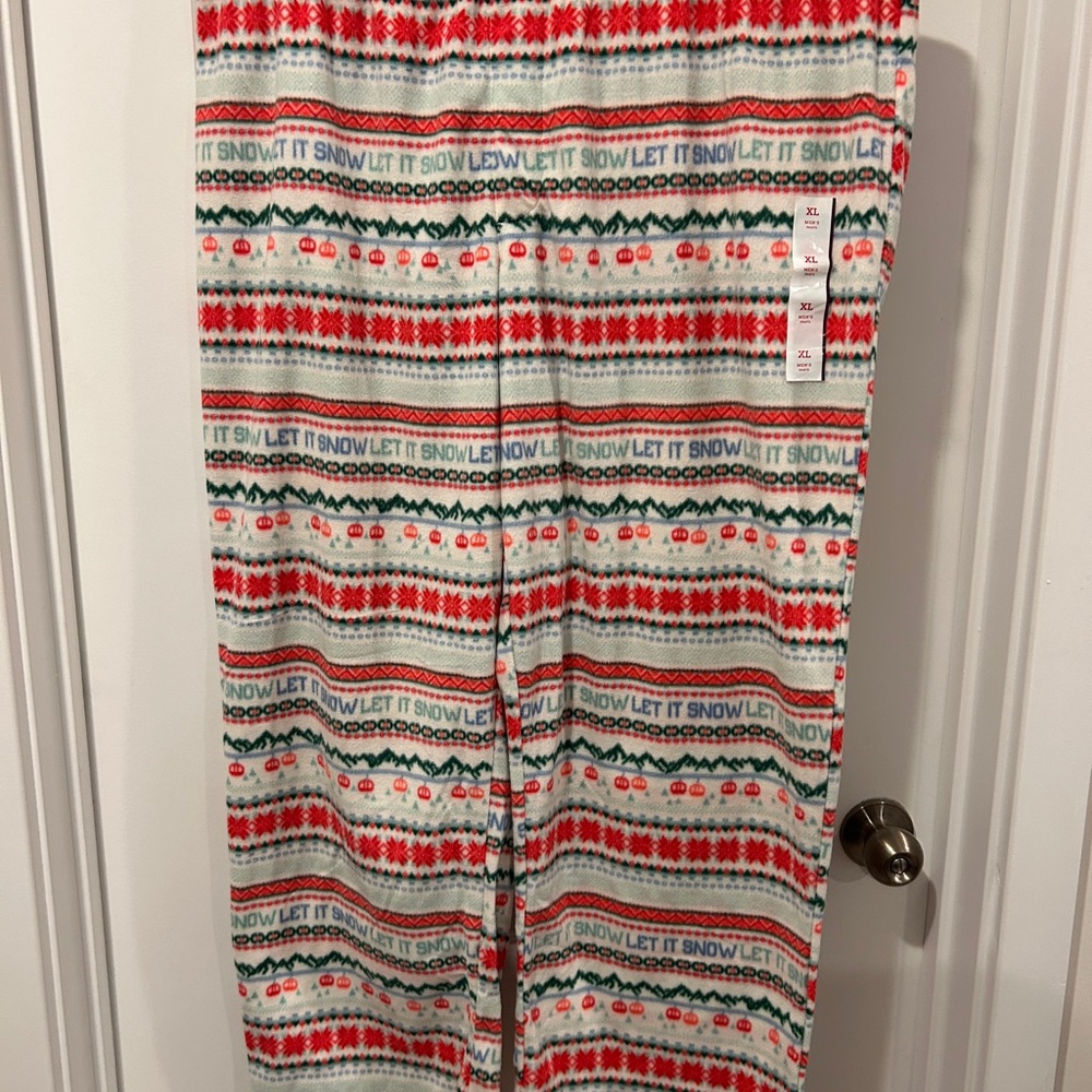 Wondershop Red and Green Pajama Pants